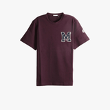 Burgundy t-shirt, front view