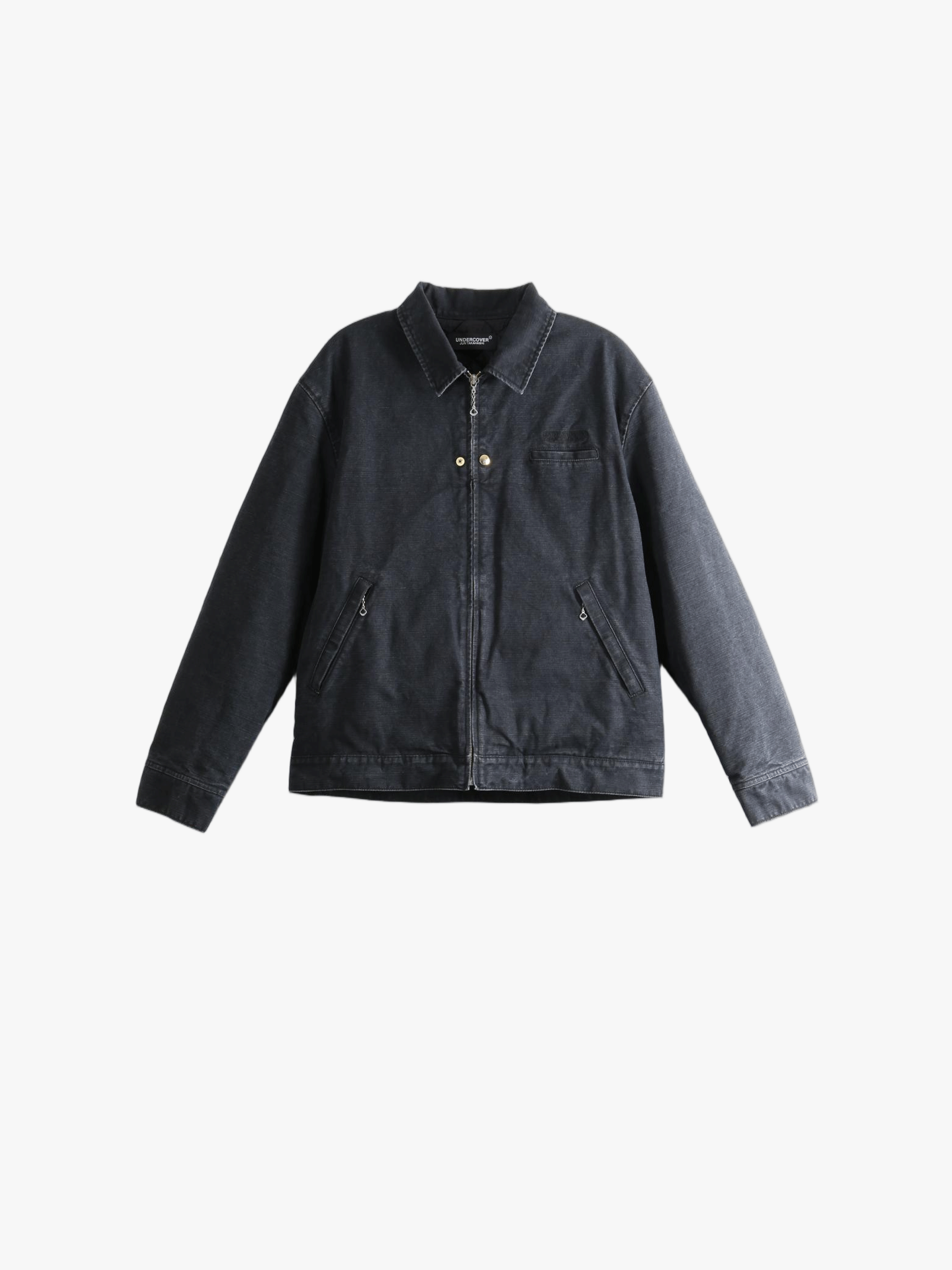 Black jacket, front view