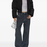 Black jeans, full body view