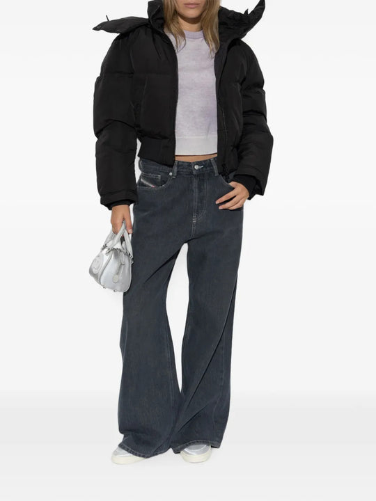 Black jeans, full body view