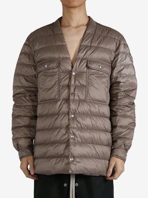 RICK OWENS X MONCLER - Unisex Woven Outershirt