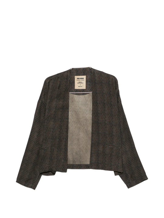 Brown jackets, front view