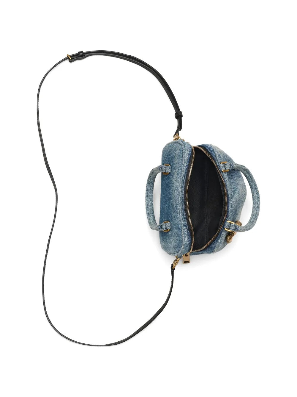 Blue bag, front view