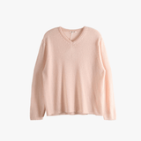 Light pink sweater,front view