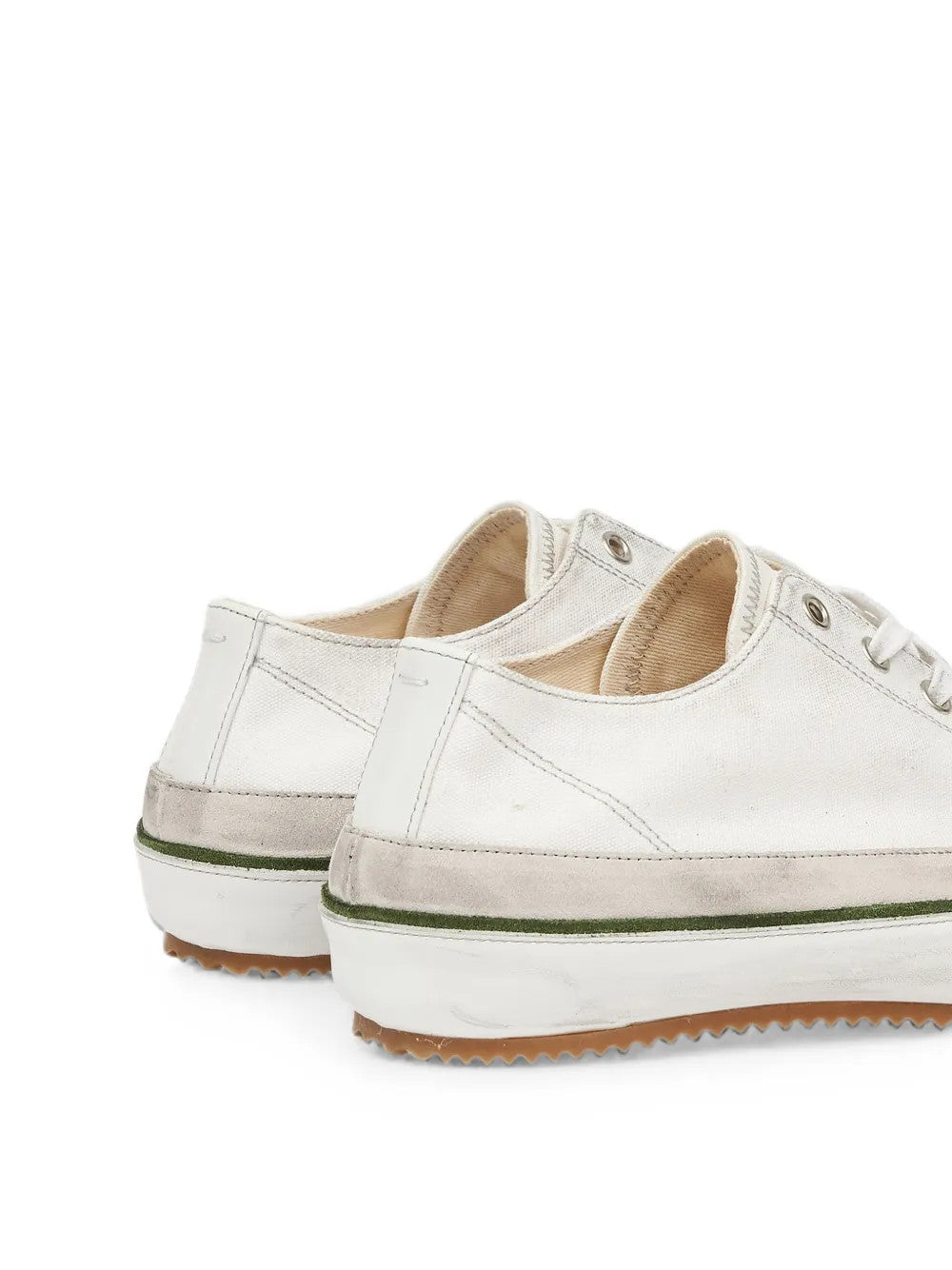 White shoes, side view