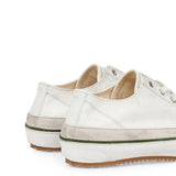 White shoes, side view