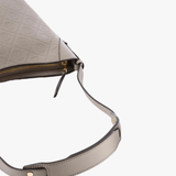 Tan bag, side view