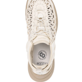 white sneakers,top view