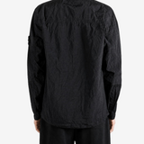 Black shirt, front view