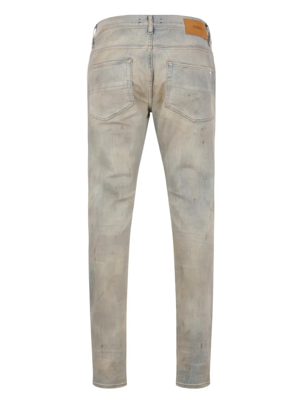 Blue jeans, back view