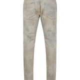 Blue jeans, back view