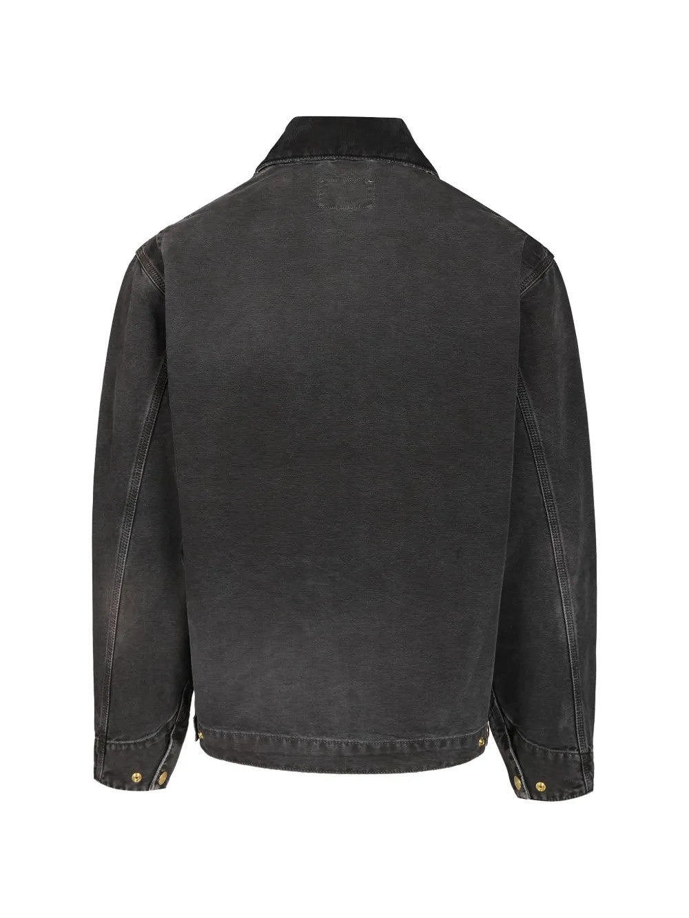 Black jacket, back view
