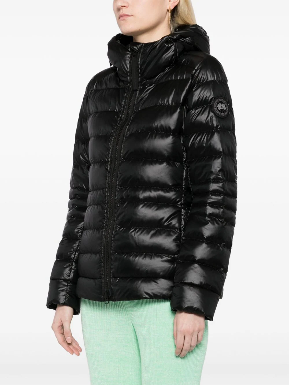 CANADA GOOSE Women Black Label Cypress Hoody Atelier New York