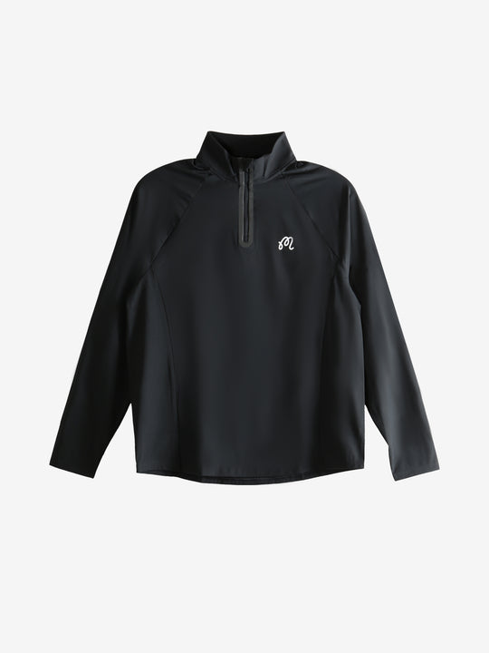 Black sweatshirt, front view