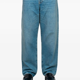 Blue jeans,front view