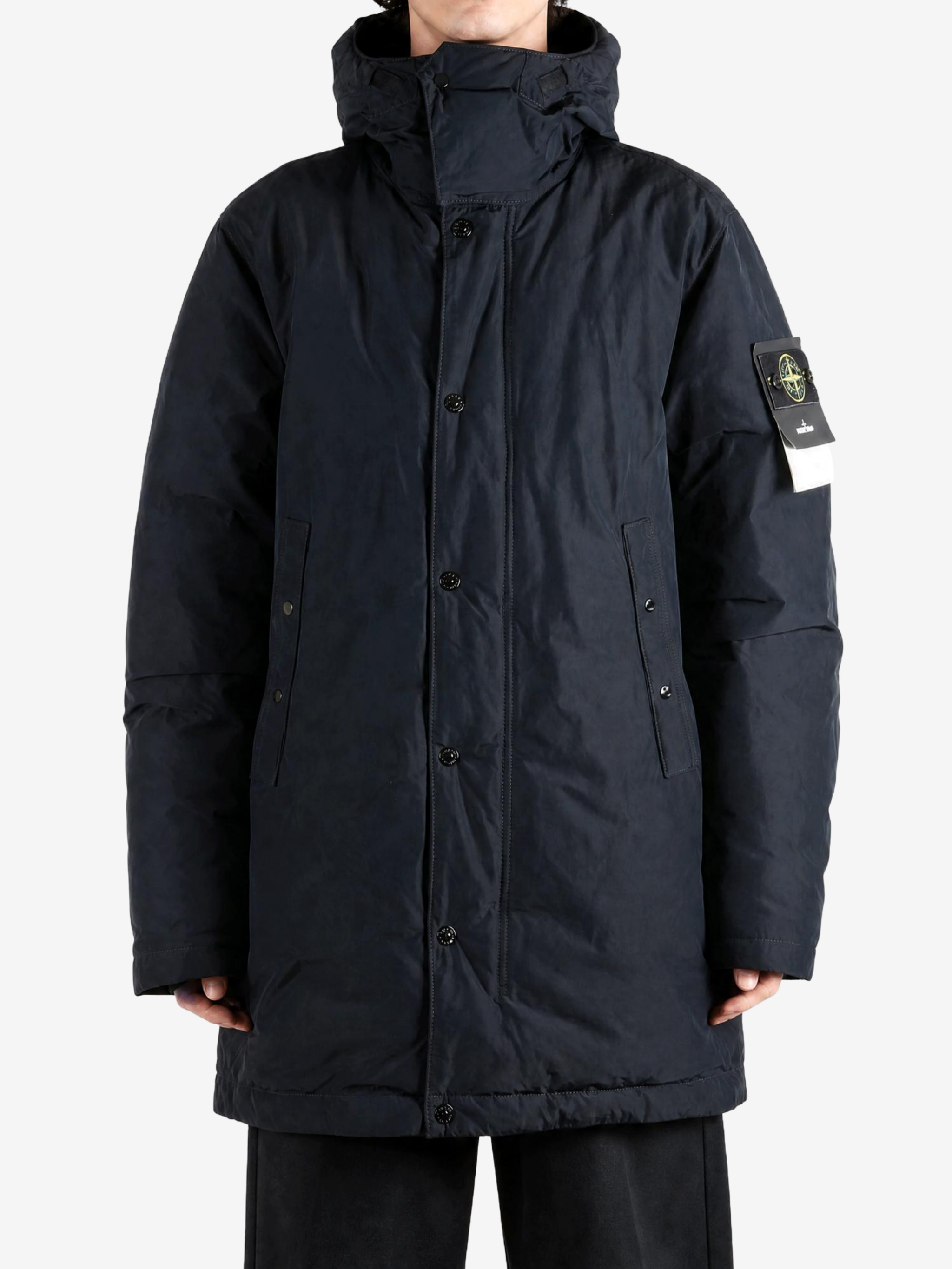 Black jacket, front view