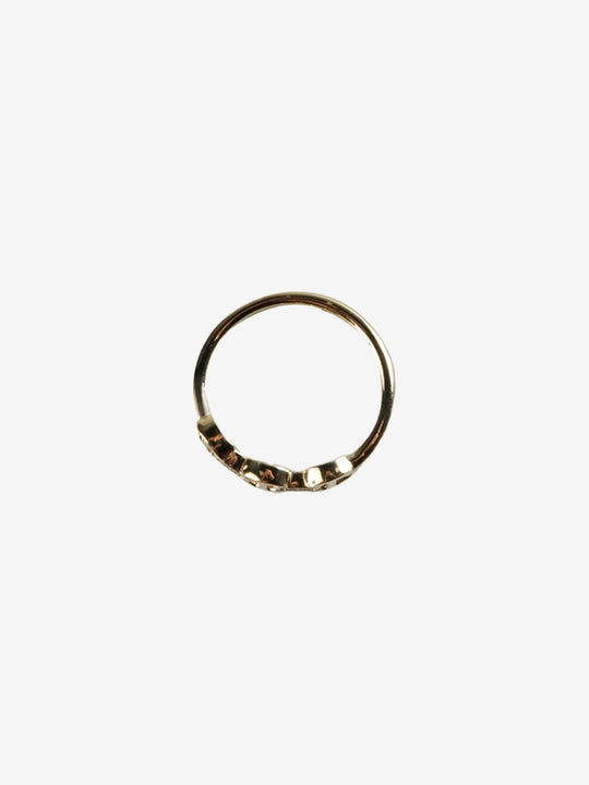 Yellow ring, front view