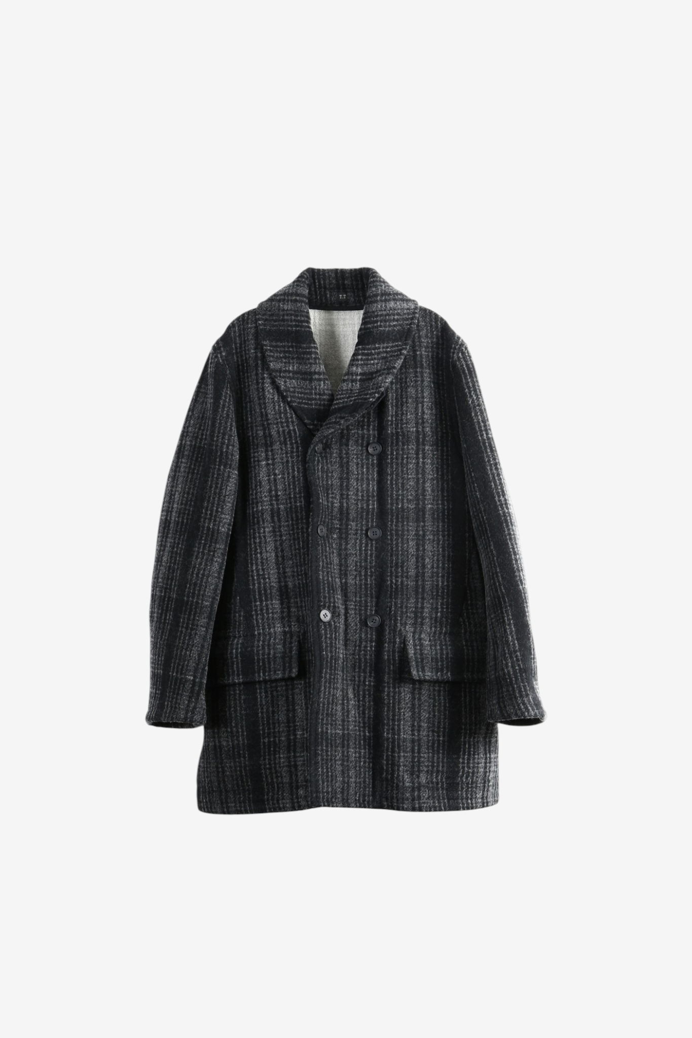 Black jacket, front view