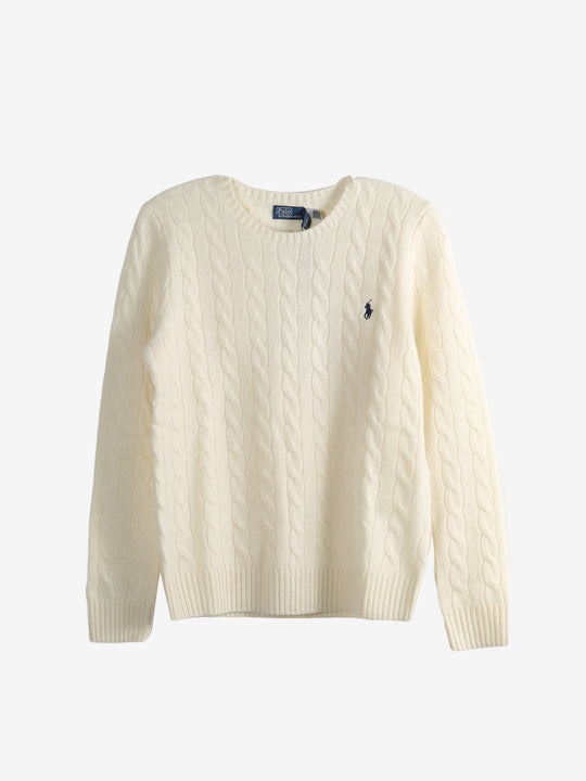 WHite Pullover，front view