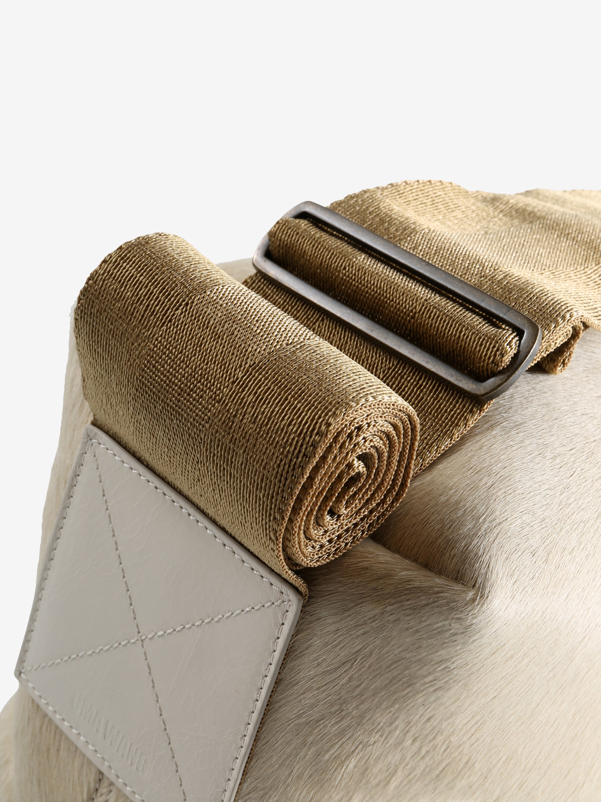 Close up of white bags