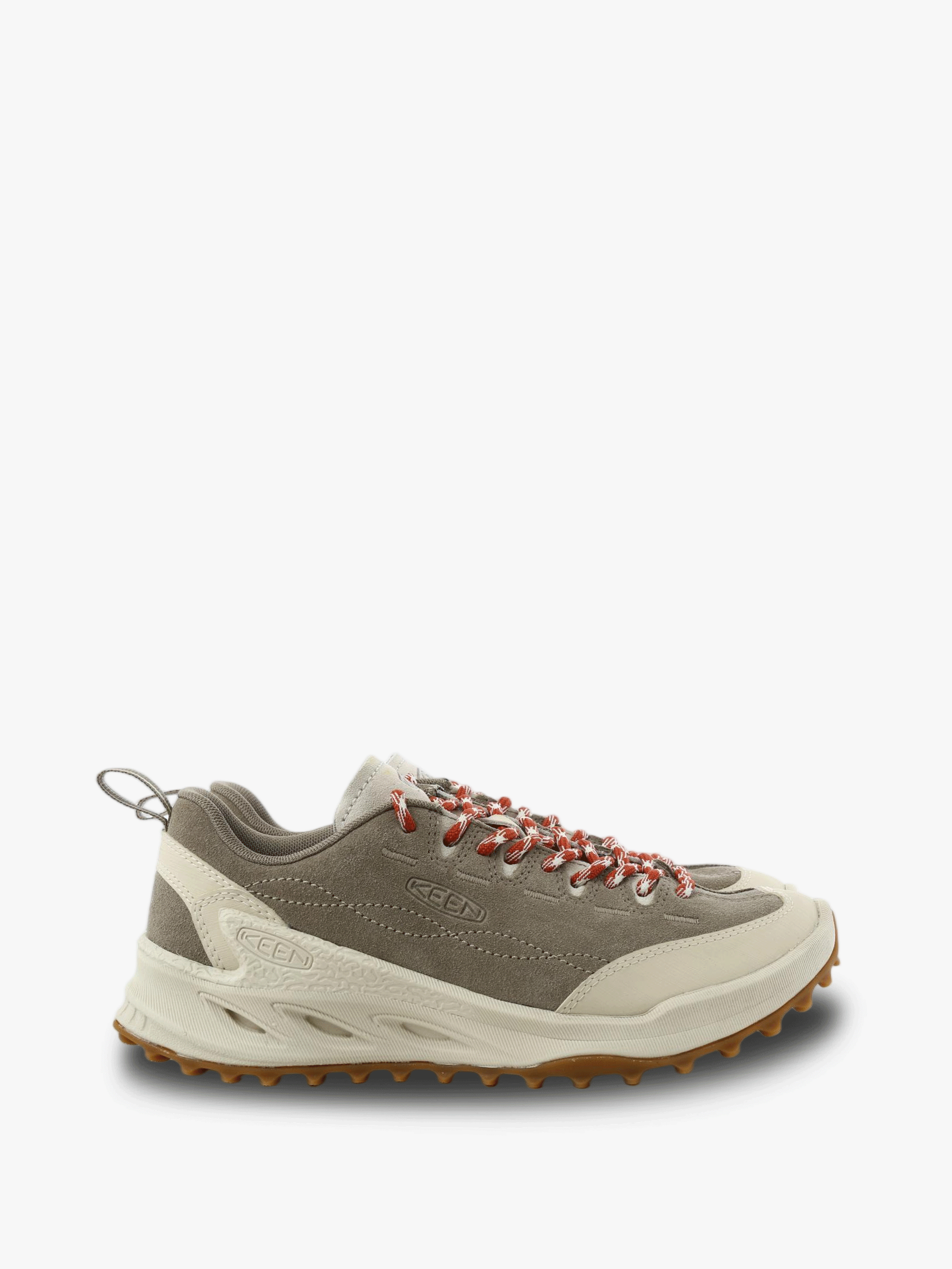 Grey shoes, side view