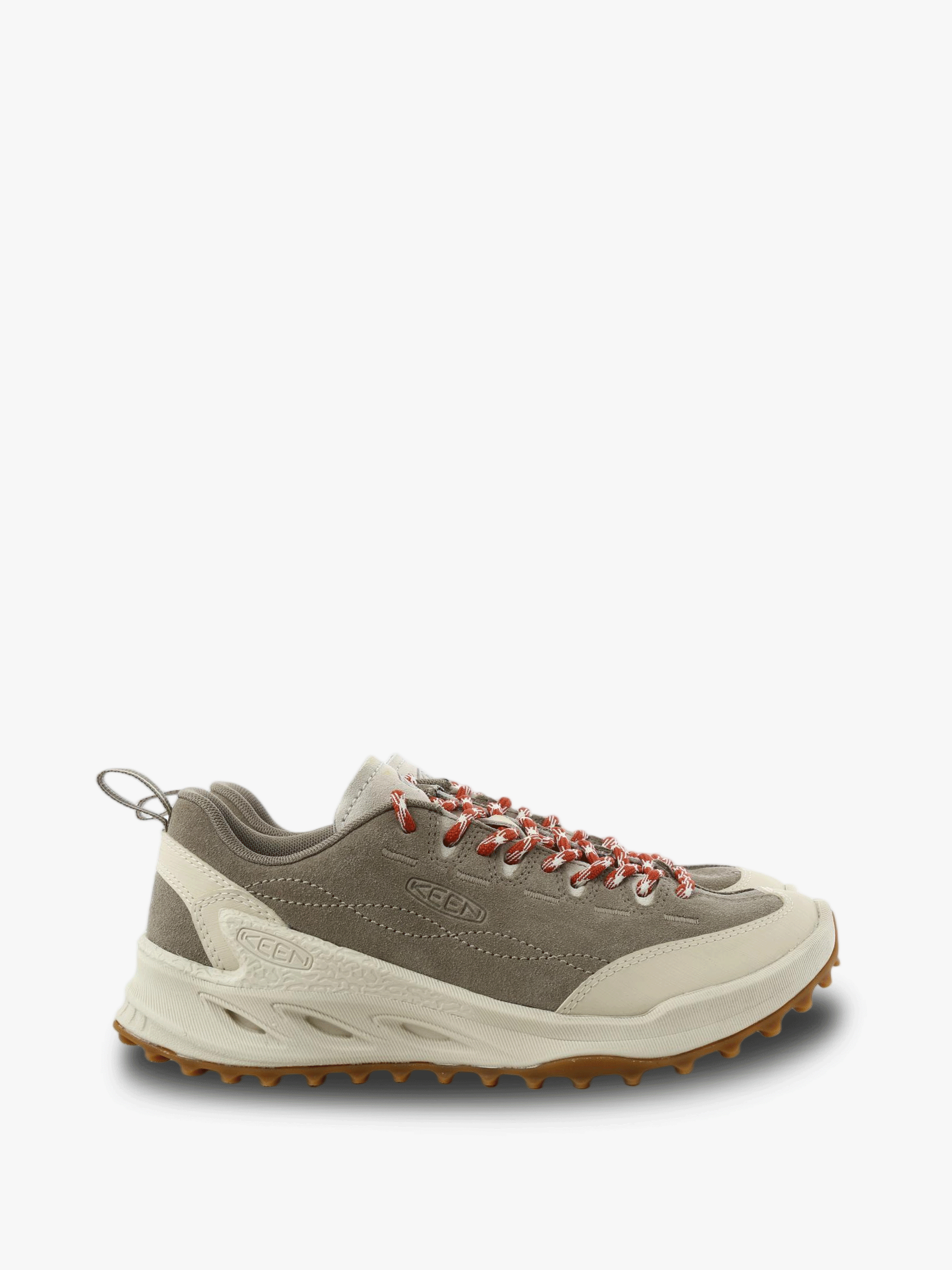 Grey shoes, side view