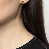 PARTS OF FOUR - Stud Earring (Fuse, 0.2 CT, Yellow Diamond Slab, DA18K+YDIA)