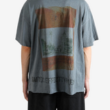 Grey t-shirt, full body view