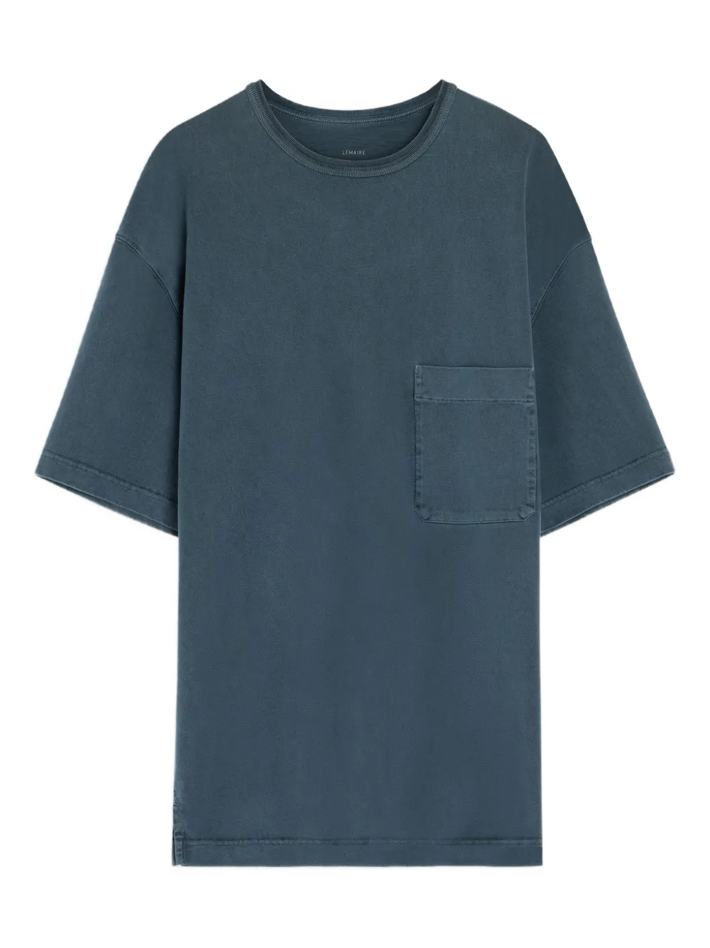 Blue t-shirt,front view