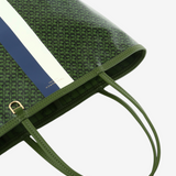 Green bag, front view