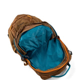 Tan bag, front view