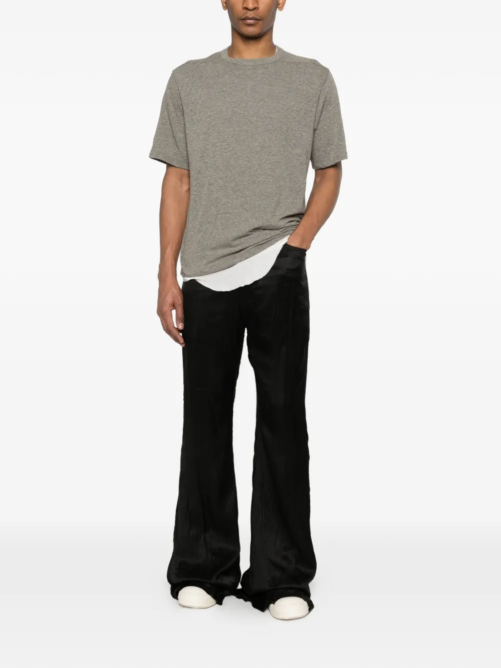 Black jeans, full body view