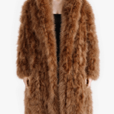 Brown jacket, front view