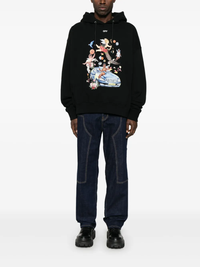 OFF WHITE - Men Fresco Car Skate Hoodie