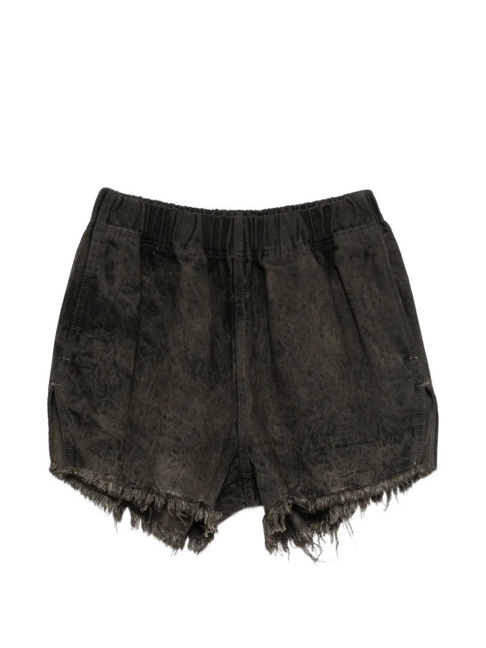 Black shorts, front view