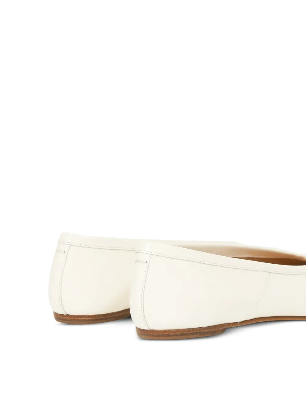White shoes, back view