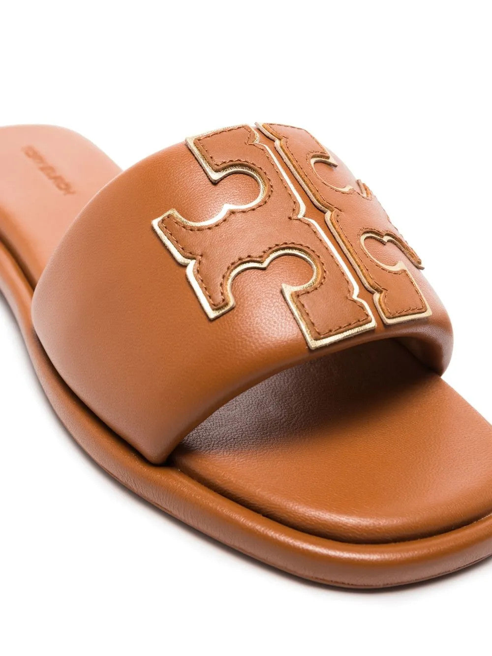 Tan shoes, front view
