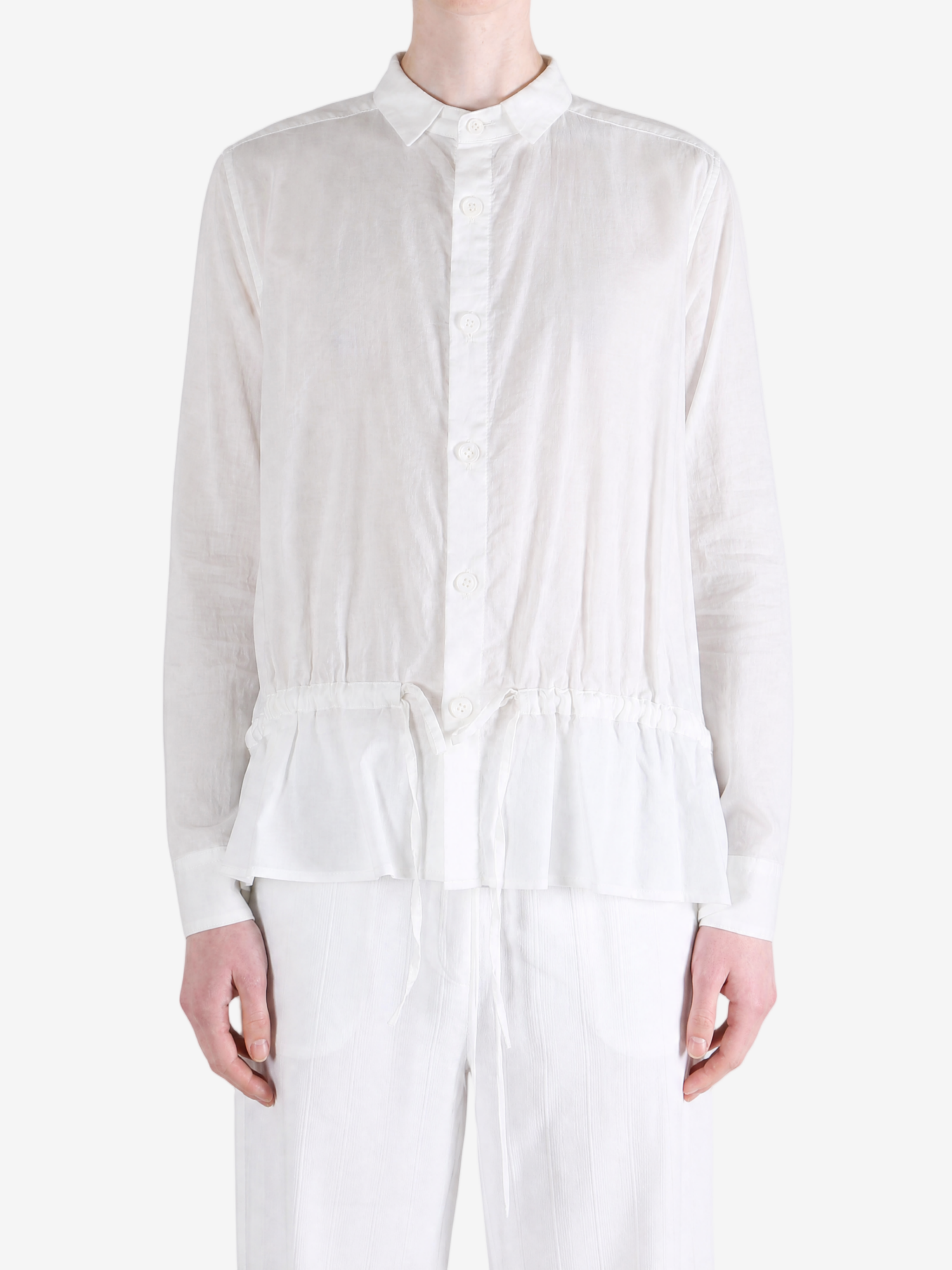 White shirt, full body view