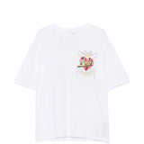 White t-shirt, front view