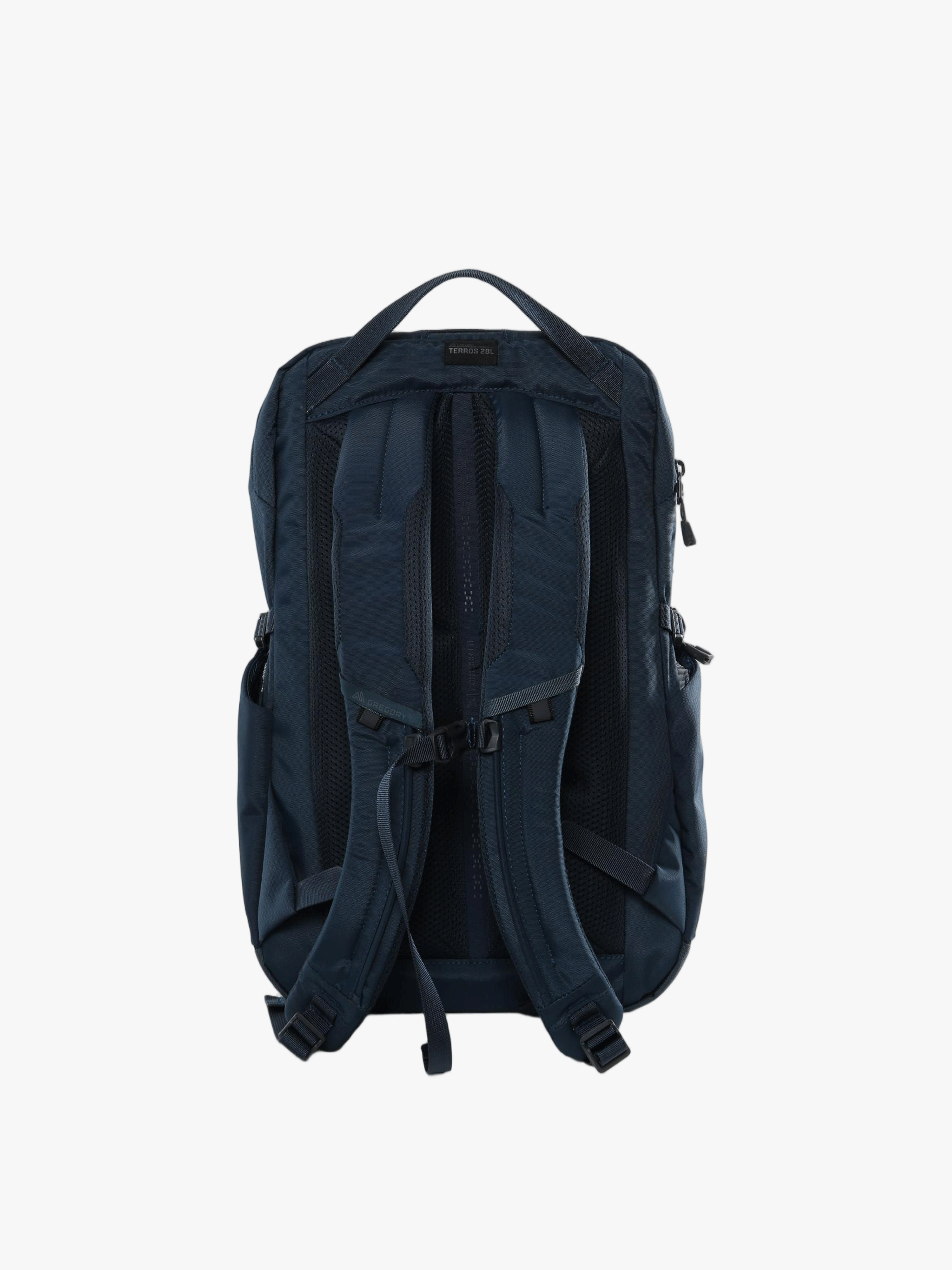 Navy bag, back view