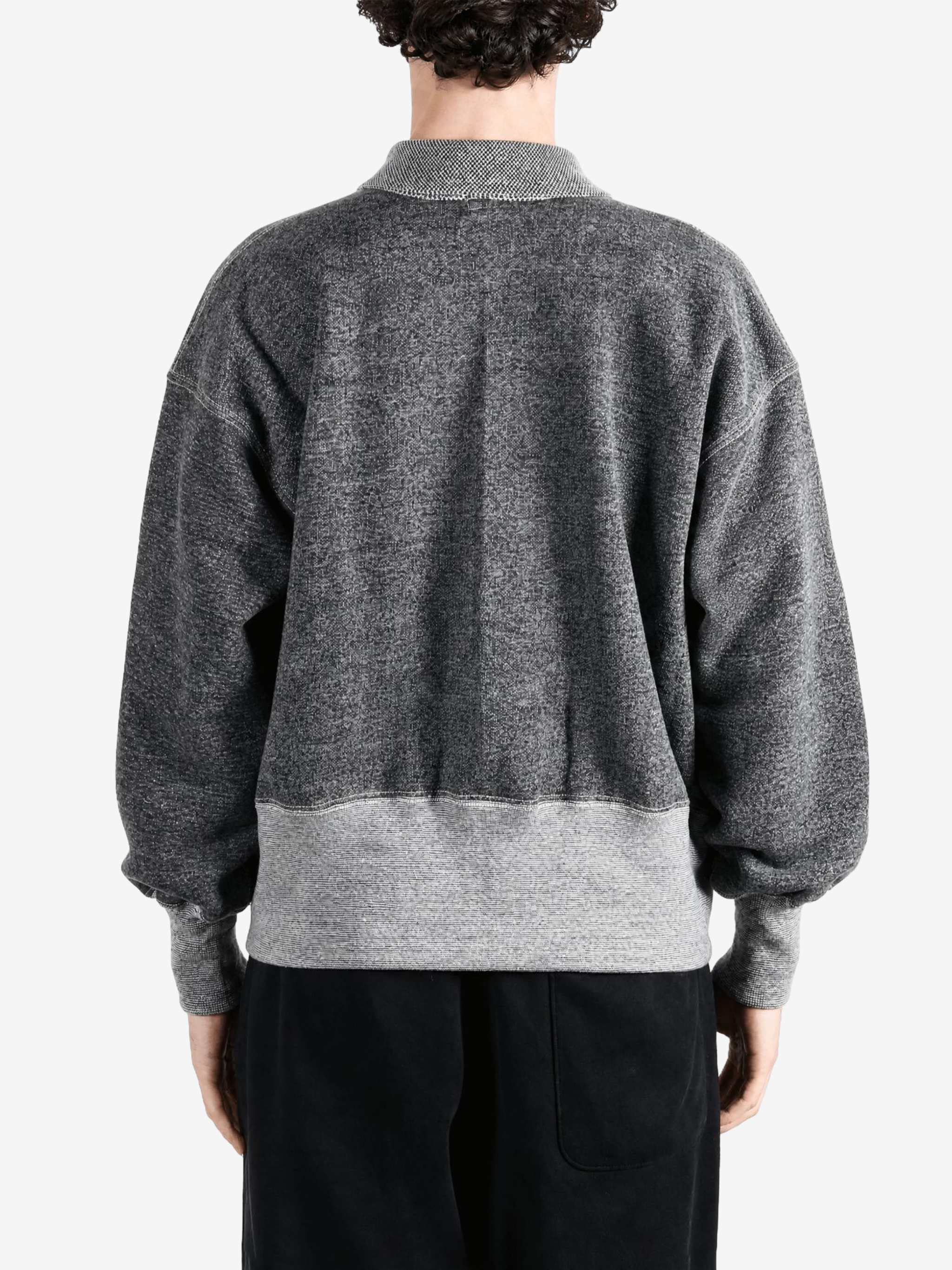 Grey jacket, front view