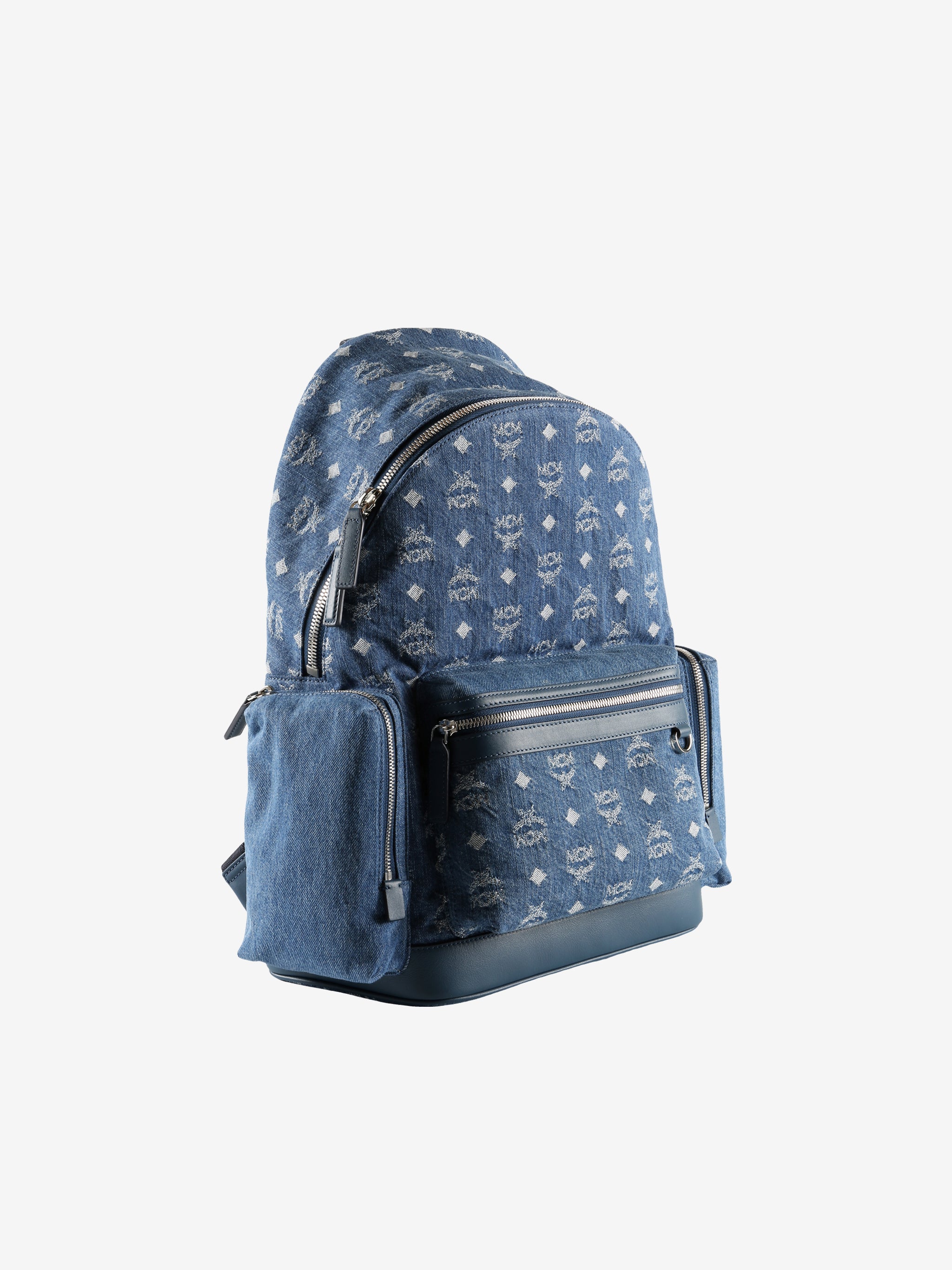 Blue bag, side view