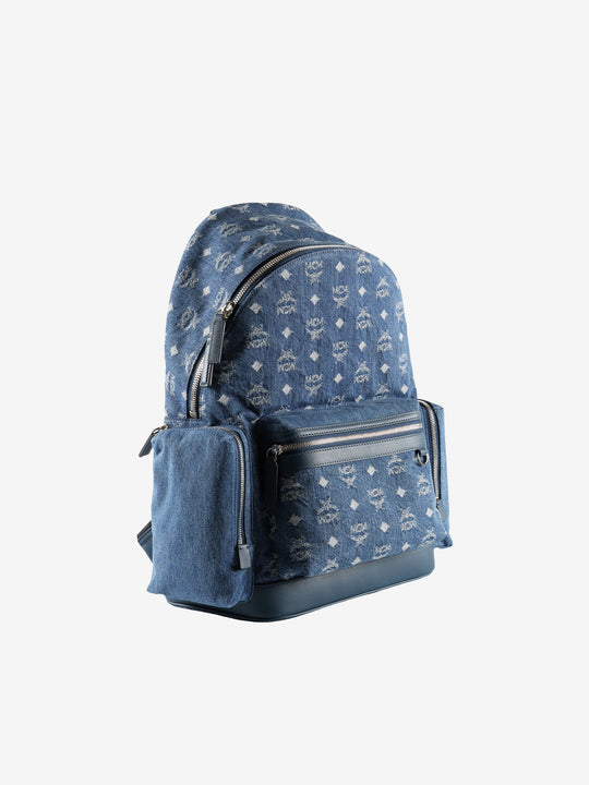 Blue bag, side view