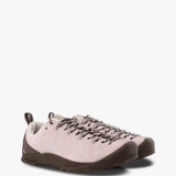Pink shoes, front view