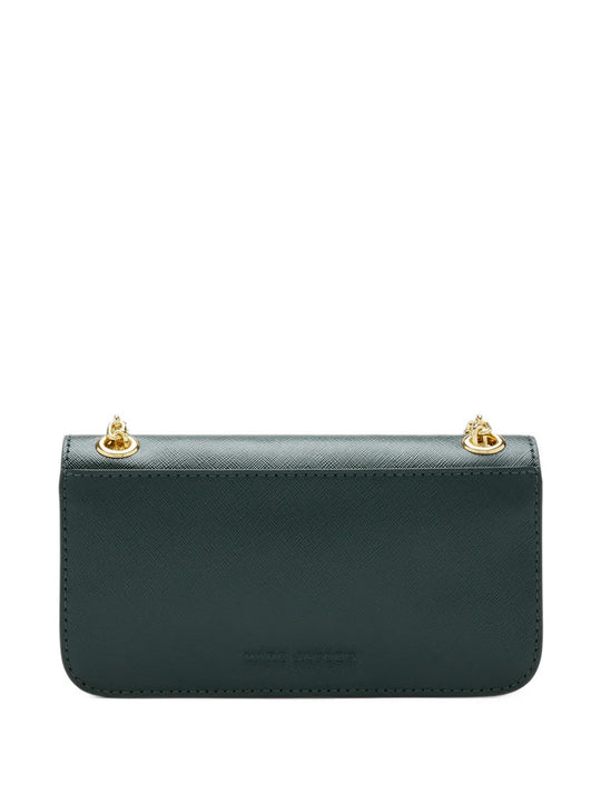 Green accessories, back view