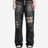 Black pants, full body view