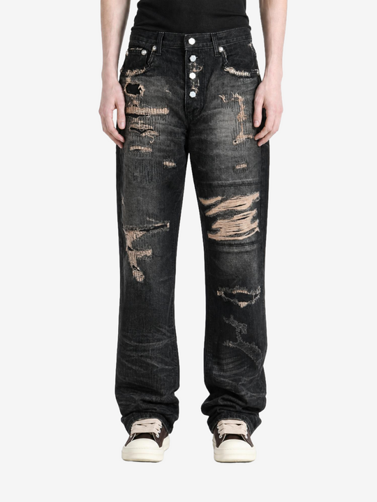 Black pants, full body view