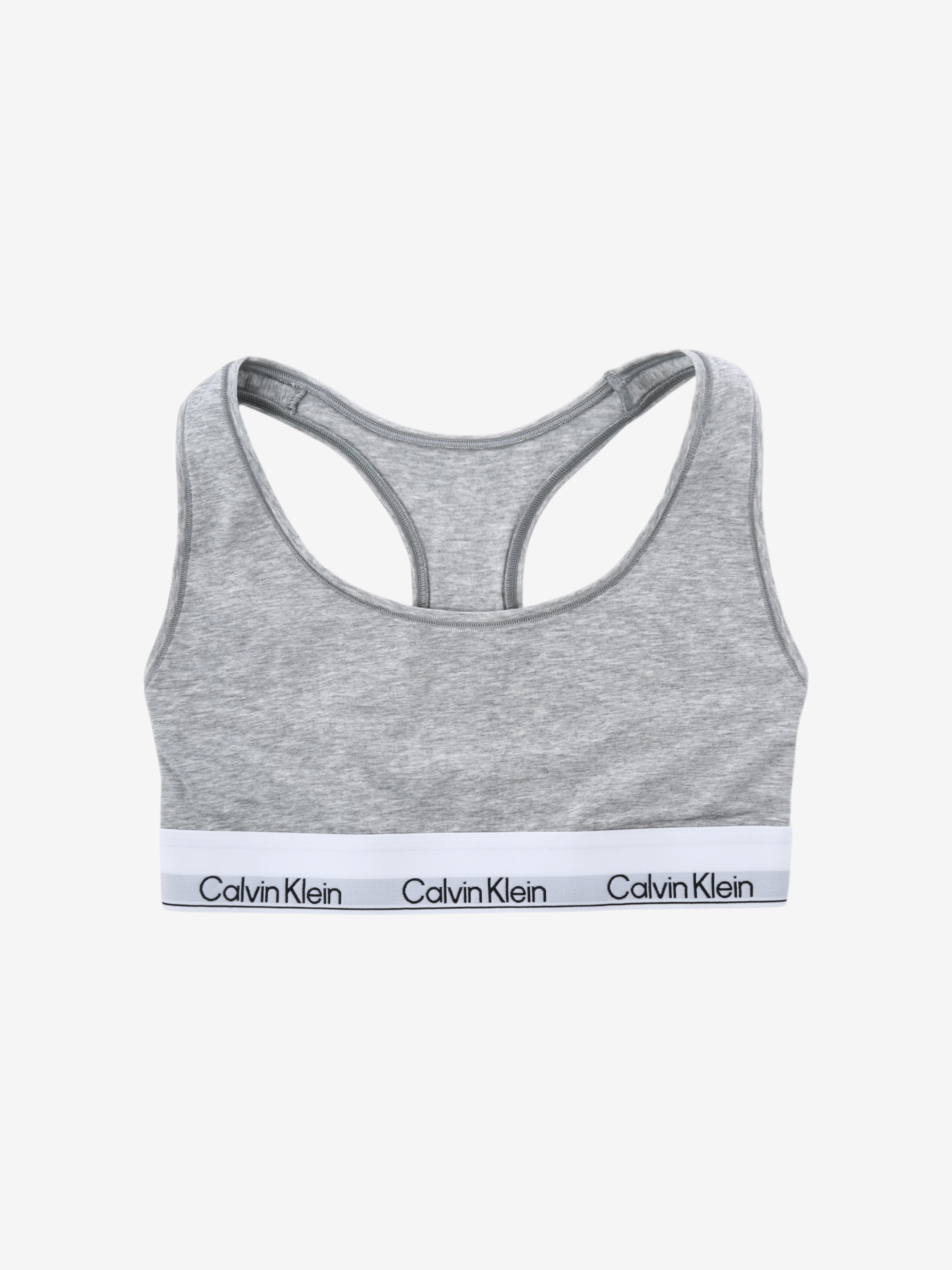 Grey activewear, front view
