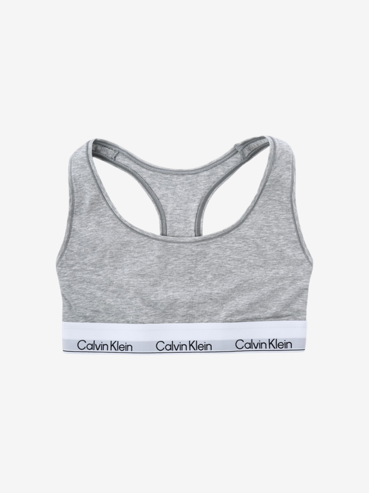 Grey activewear, front view