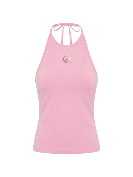 Pink tops, front view